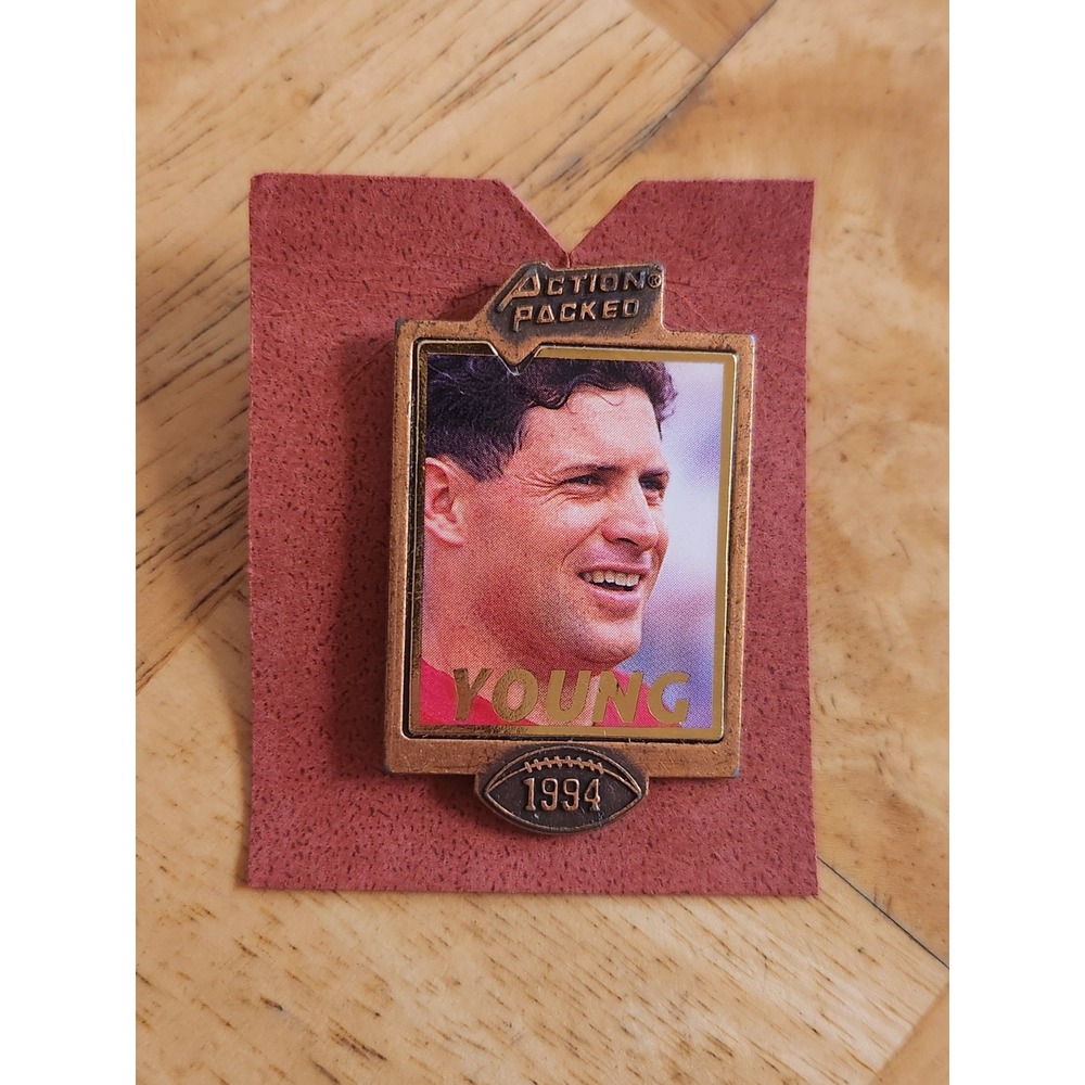 Steve Young NFL 1994 Action Packed Pin~ San Francisco 49ers